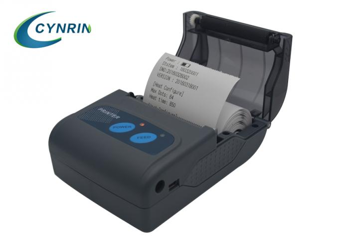 Direct Small Label Printer , Mini Thermal Printer Wireless 58mm High Speed