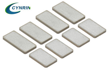 China High Reliability PTC Thermistor Heater Chips With Silver / Aluminum Electrode factory