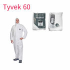 Disposable Coverall with Hood Protective Suit Factory Hospital Safety Clothing (White, 175/XL) supplier