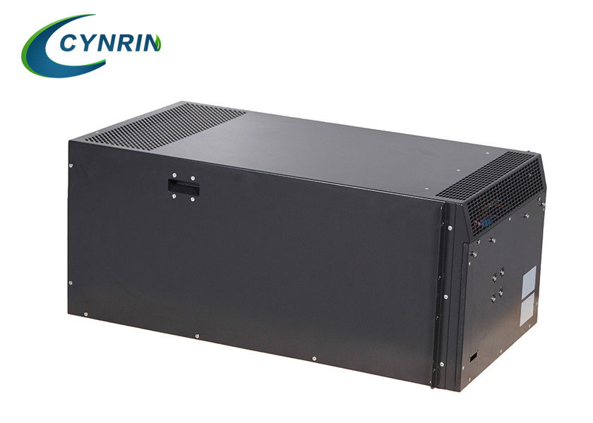 Black In - Row Air Conditioner Server Room Cooling Units For Server Rooms / Data Centers supplier