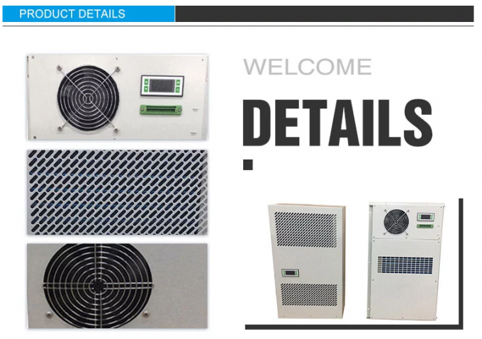 IP55 Outdoor Cabinet Air Conditioner Low Power Consumption For Battery Powered Cabinet