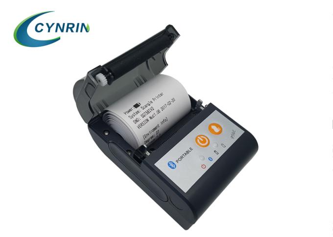 80mm Bluetooth Portable Thermal Transfer Printer , Thermal Transfer Mobile Printer