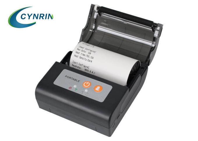 Handheld Label Thermal Transfer Printer 3 Inch 80mm High Efficiency