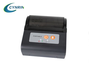 80mm Bluetooth Portable Thermal Transfer Printer , Thermal Transfer Mobile Printer